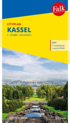 Falk Cityplan Kassel 1:15.000: 1:15000