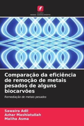 Comparação da eficiência de remoção de metais pesados de alguns biocarvões: Remediação de metais pesados