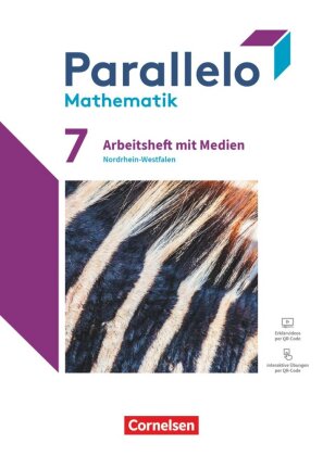 Parallelo - Nordrhein-Westfalen - Ausgabe 2022 - 7. Schuljahr: Arbeitsheft mit Medien und Lösungen - Inkl. Erklärvideos und interaktiven Übungen