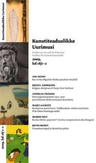 Kunstiteaduslikke Uurimusi - Studies on Art and Architecture 2009/1-2 (18)