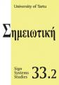 Sign Systems Studies 33.2